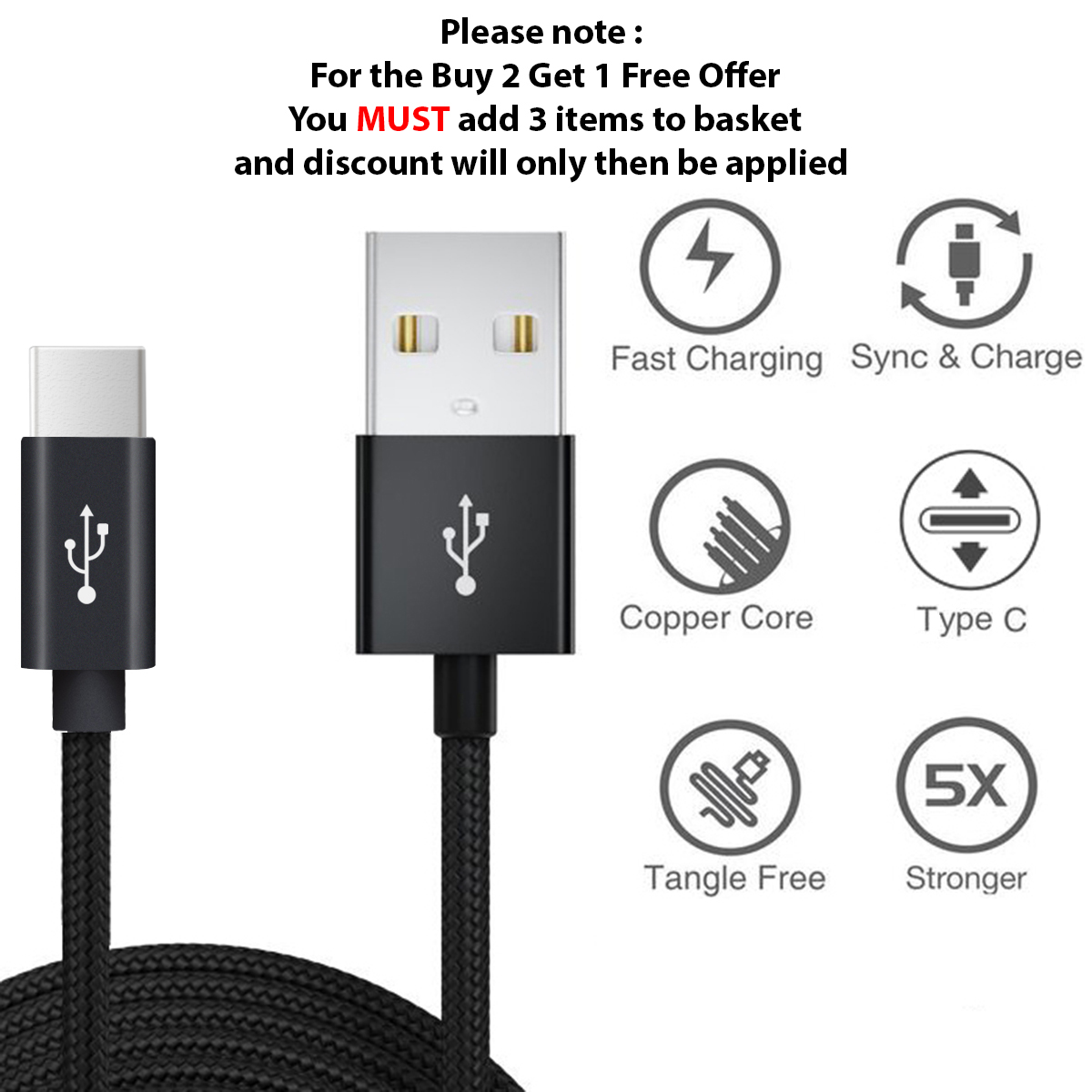For Samsung Galaxy S10 S10+ Plus Type C USB-C Sync Charger Charging Lead Cable | eBay